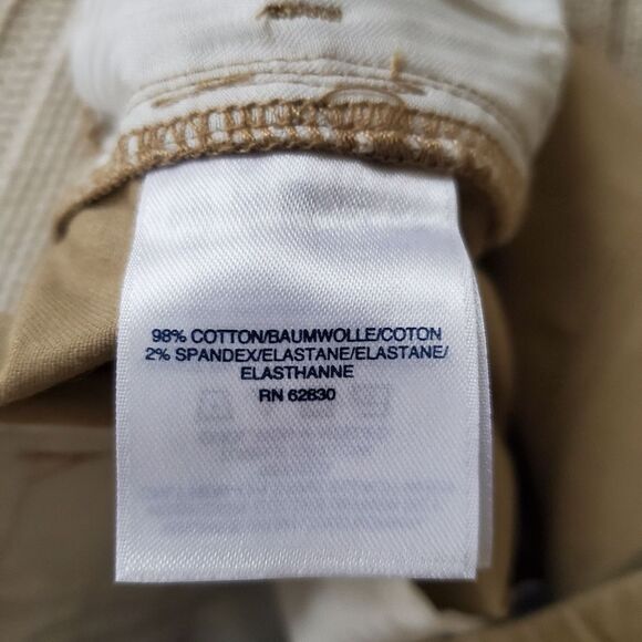 Lands' End Mid Rise Pull On Chino Ankle Pants 14T - Picture 13 of 14